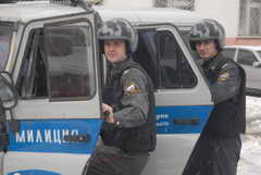 В Кемерове сотрудники милиции обезвредили вооруженного хулигана